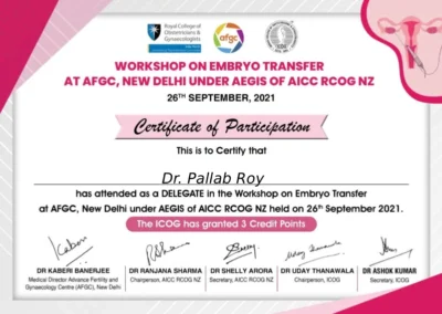 2021 Certificate 18