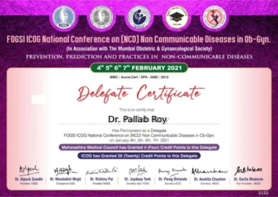 2021 Certificate 19