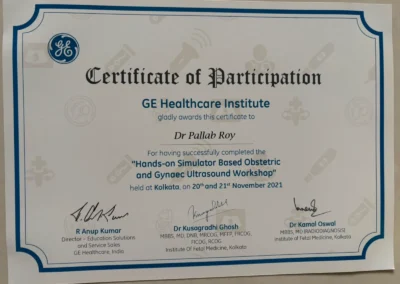 2021 Certificate 21
